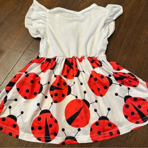 Lady Bug baby girl dress 9-12 months - Picture 2 of 4